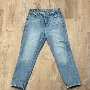 American Eagle Outfitters Light Blue Straight Leg Jeans